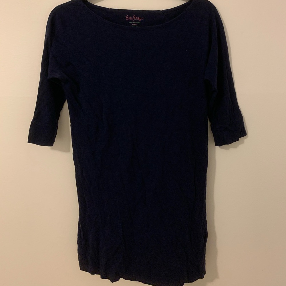 Lilly Pulitzer navy dress